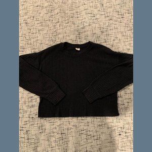 Aritzia Wilfred Free black Russo Longsleeve, size medium